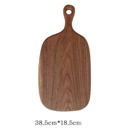 Black Walnut Cutting Board Wood Kitchen Solid Whole Wood Rootstock Fruit Lacquerless Wood Chopping Board Kitchen Wooden Board