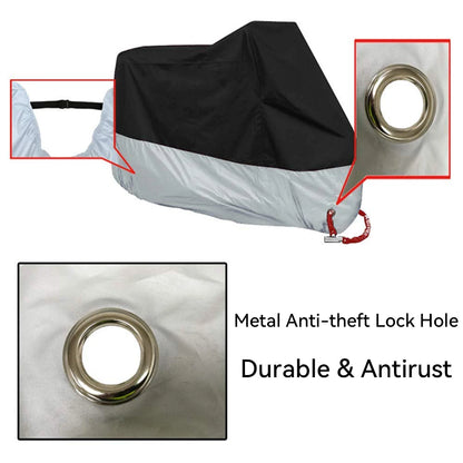 Motorcycle cover tarpaulin Cloth Protector waterproof Rain Dustproof