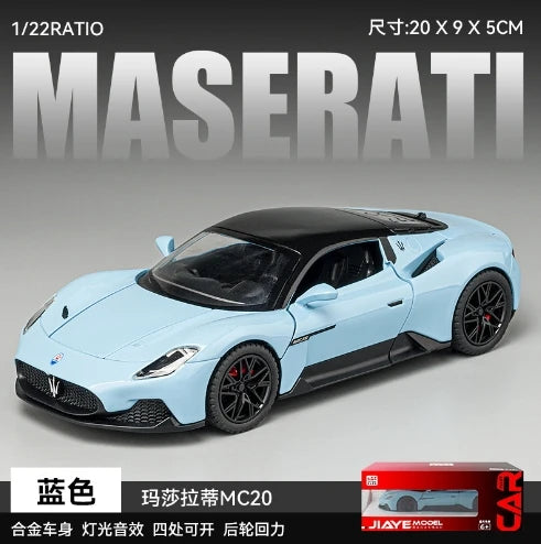 1:24 Maserati MC20 sports car Diecast Model