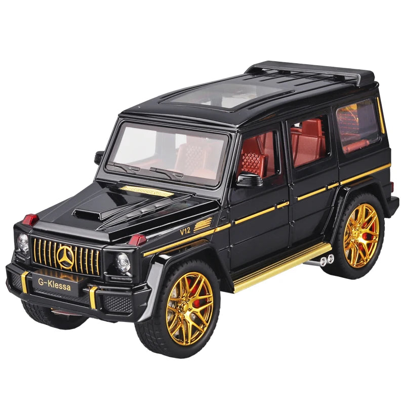 1:24 AMG G63 Model Car Pull & Go + Sound and Lights