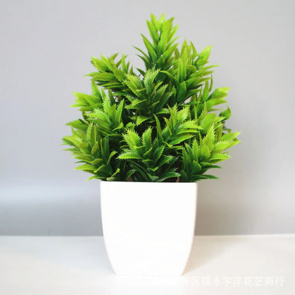 Artificial Potted Plants Indoor Outdoor Home Garden Decoration 6 for 3