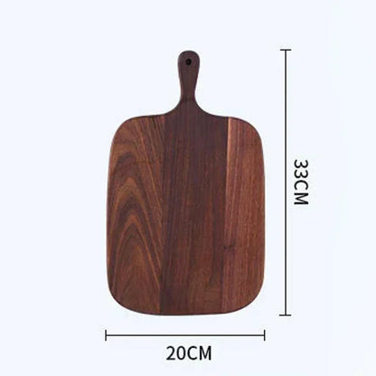 Black Walnut Cutting Board Wood Kitchen Solid Whole Wood Rootstock Fruit Lacquerless Wood Chopping Board Kitchen Wooden Board