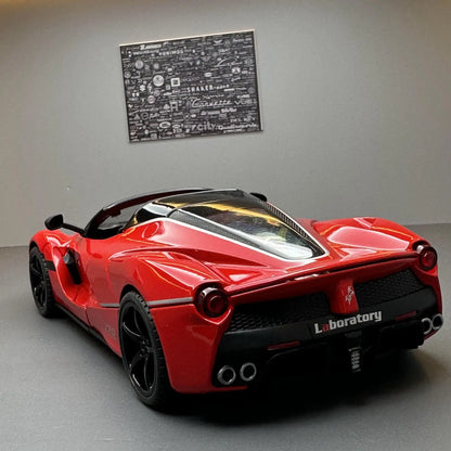 1:22 Ferrari Laferrari convertible Alloy Racing Car Diecast Model