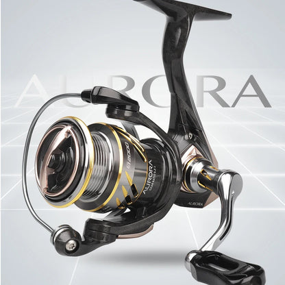 🐟 HI STAR Aurora Spinning Reel Long Casting 5.2:1 High Ratio 4.5kg Drag 🐟