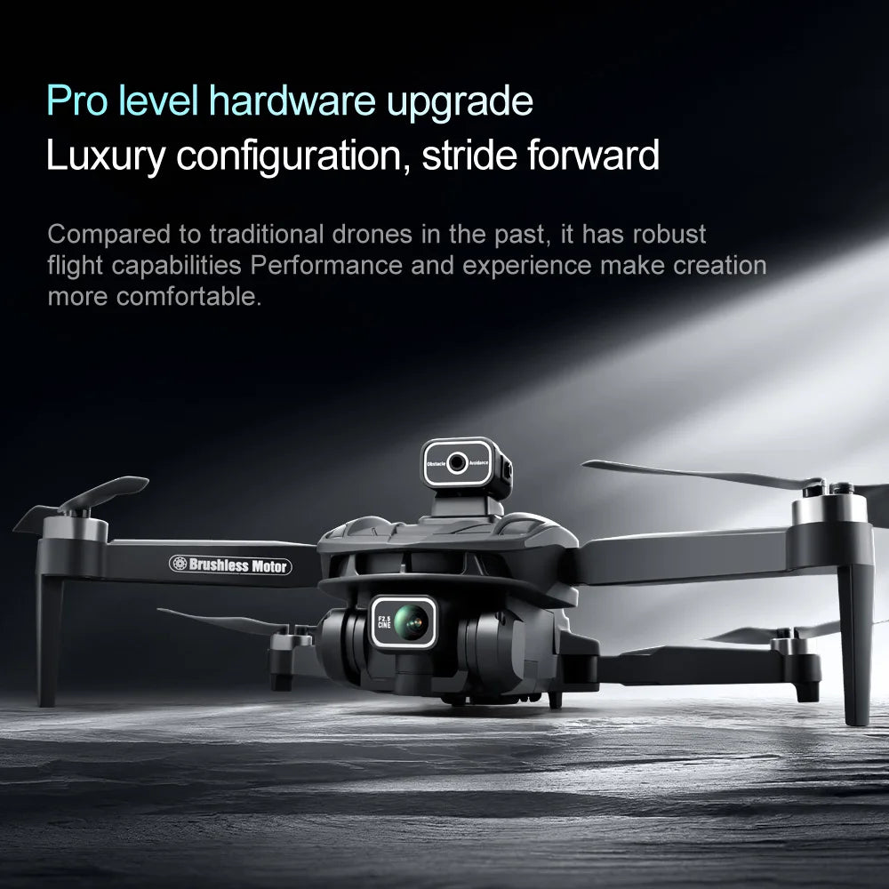 V168 Drone Pro Three Camera 8K Wide Angle GPS Four-way Obstacle Avoidance