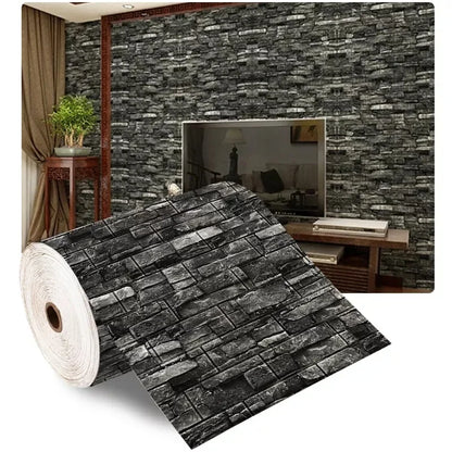 Wallpaper Self-adhesive Waterproof 3d Wall Sticker