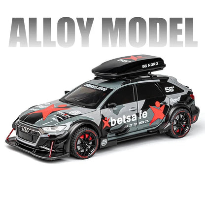 1/24 Audi RS6 Avant Station Wagon Alloy Racing Car Model Diecast*