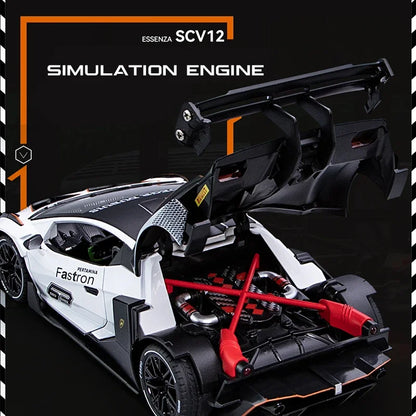 1:24 Lamborghini Essenza SCV12 Track Version Supercar Alloy Die-cast Model*