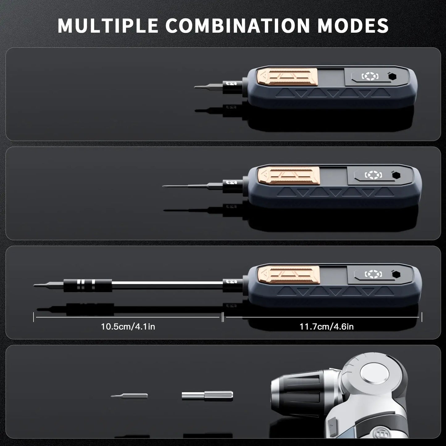 180 in 1 Precision Screwdriver Set Pickup Screw Bit Folding + Case