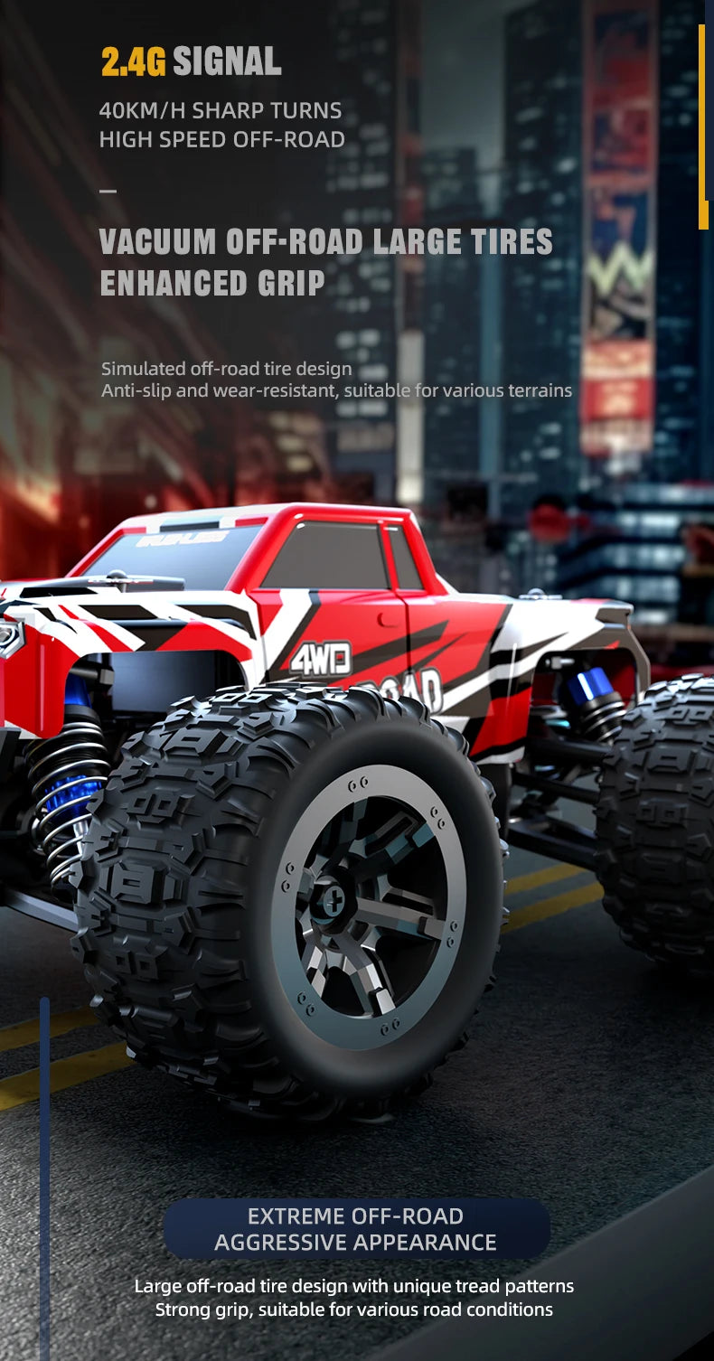 Remote Control 2.4G 4WD Off Road Monster Truck. C8811 50KM/H High Speed