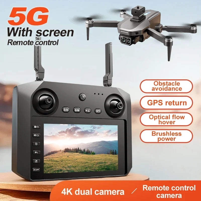 🚀 Camera Drone K619 MAX 4K 5G GPS Large Screen Remote Control 🚀