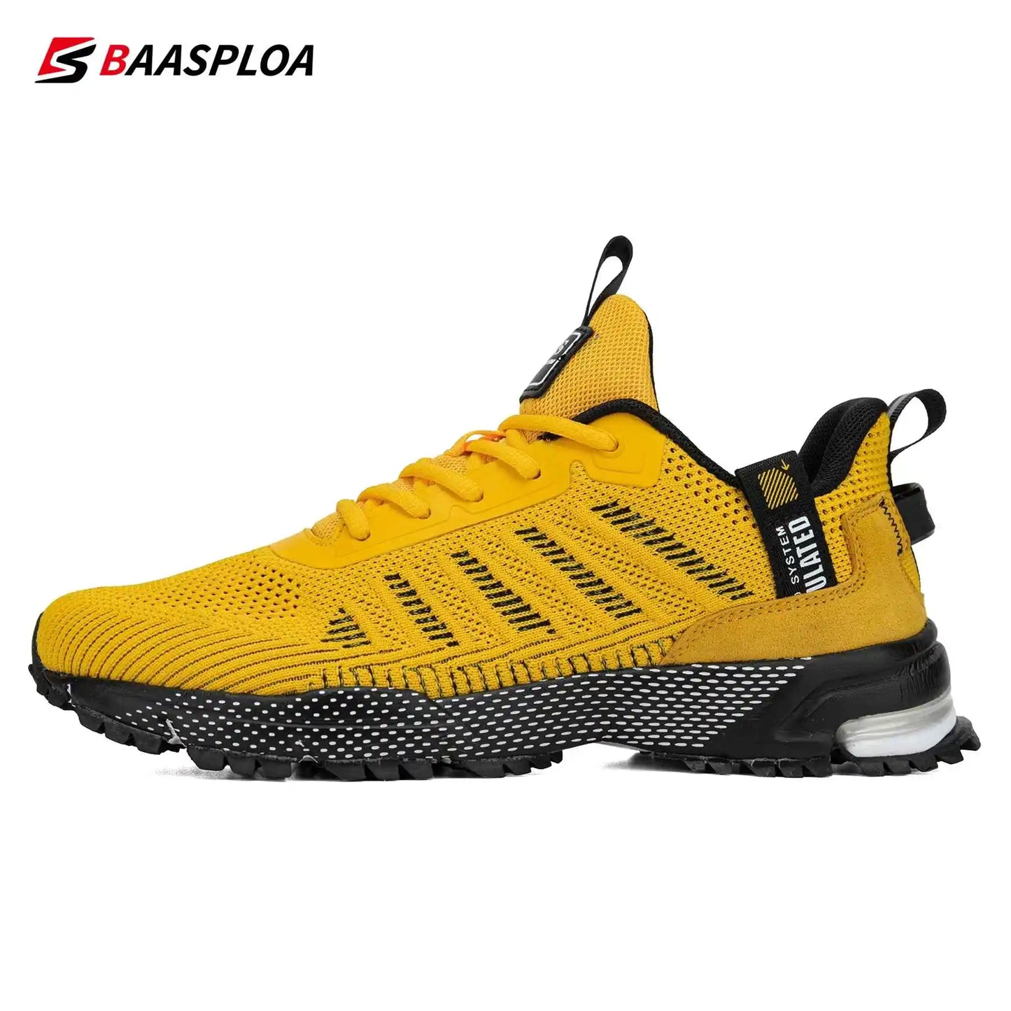 Men's Running Shoes Baasploa. Breathable Mesh.