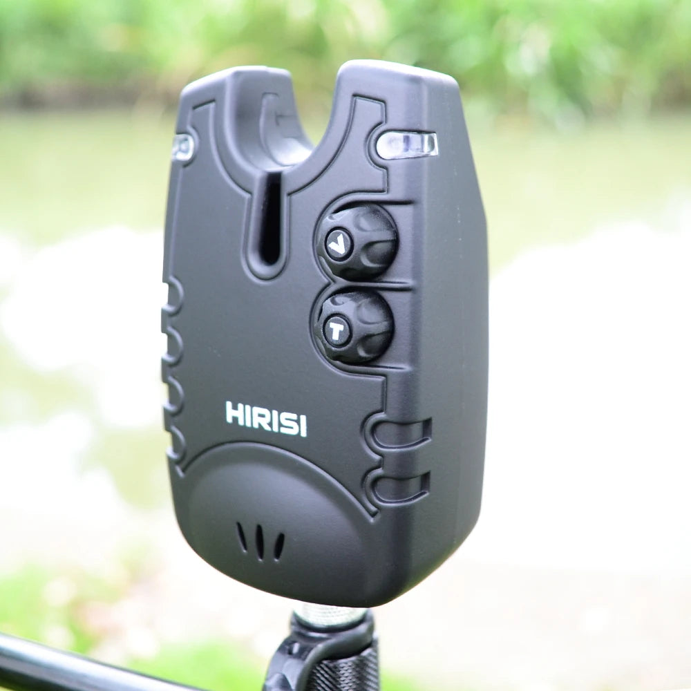 Hirisi Wireless Carp Fishing Alarm Set 1+2 Waterproof Bite Alarms Bite Indicator.