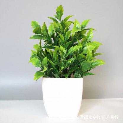 Artificial Potted Plants Indoor Outdoor Home Garden Decoration 6 for 3