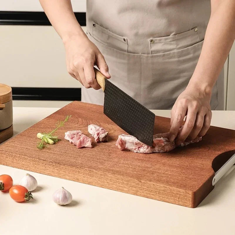 Cutting Board Whole Wood Ebony  Antibacterial and Mold Resistant.