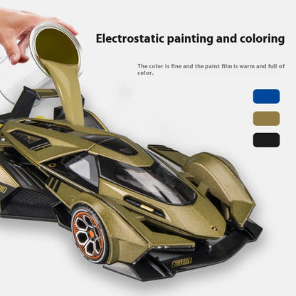 1:24 Lambo V12 GT Diecast Model Sound And Lights***