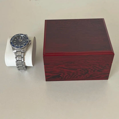 Premium Watch  Storage box Wood material Red Paint Jewelry box