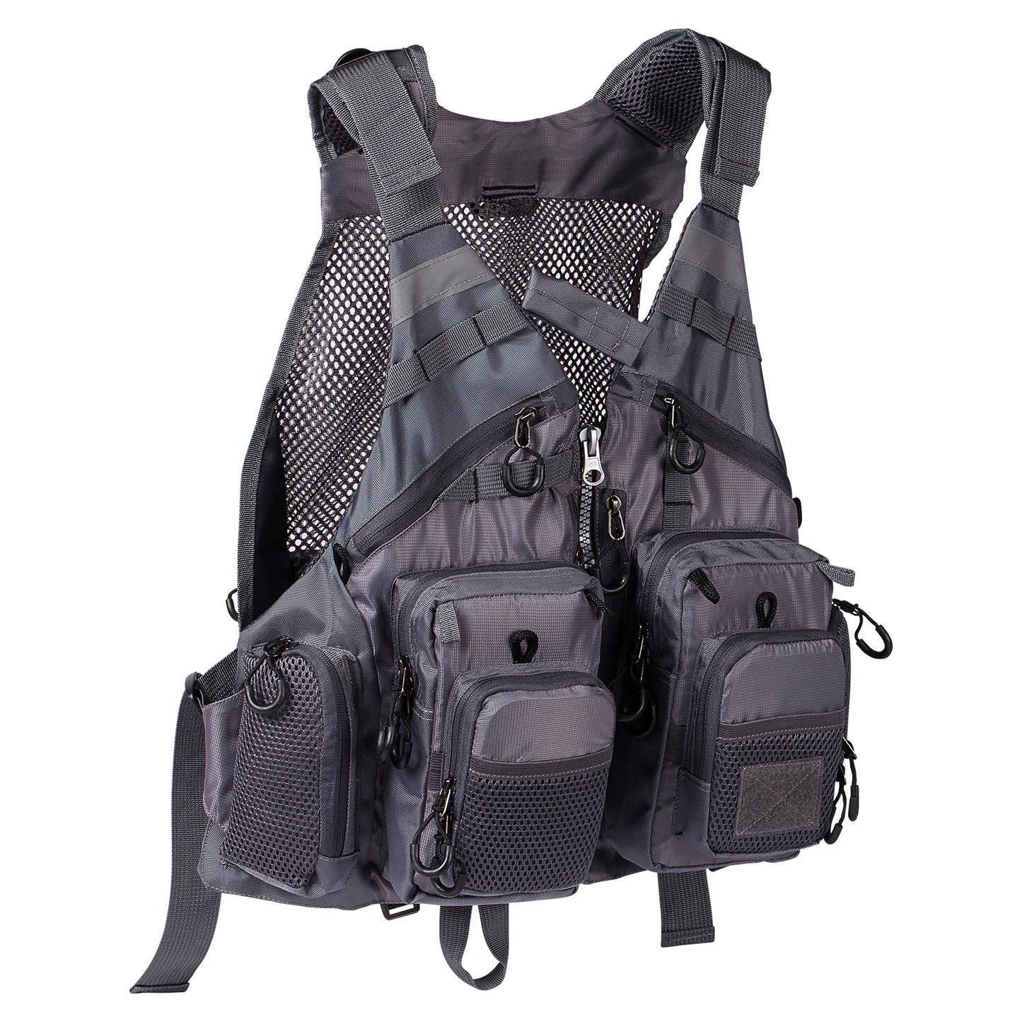 Bassdash Breathable Fishing Vest - Outdoor Sports Fly Fishing Adjustable Vest