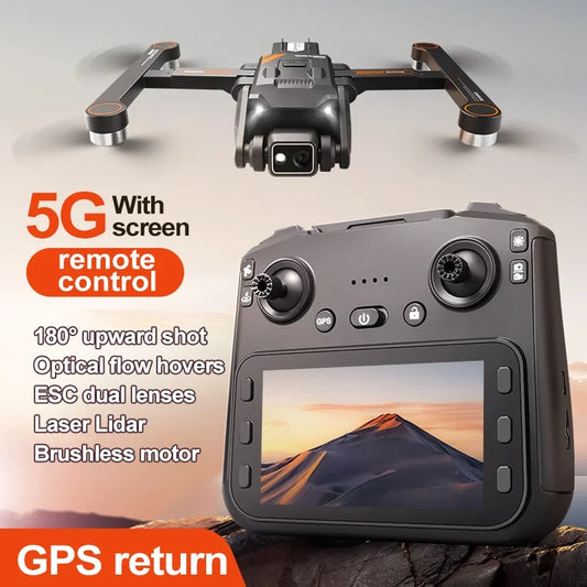 RG700 PRO Drone Screen controller dual cam GPS return. 25 mins Flight