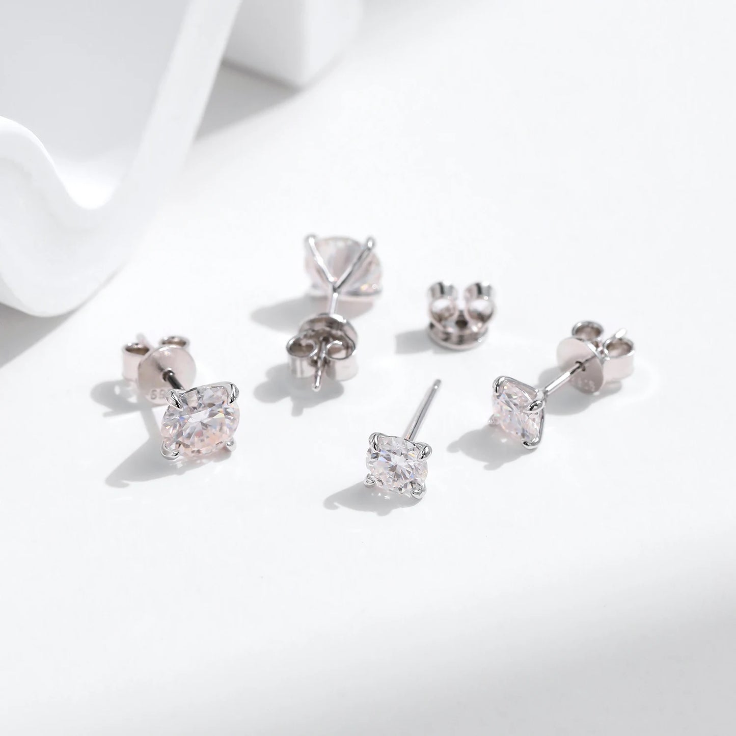 Stud Earrings 925 Sterling Silver Jewellery For Women