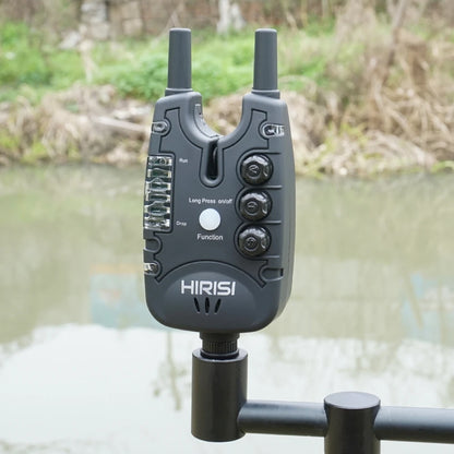 Hirisi Carp Fishing Bite Alarms with LED Light, Adjustable Volume, Tone, Sensitivity.