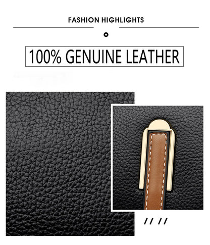 Shoulder Bag 100% Genuine Leather Bag with luxury and convenience in mind