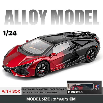 1:24 Lamborghini Revuelto Diecast Model Sound＆Lights.*