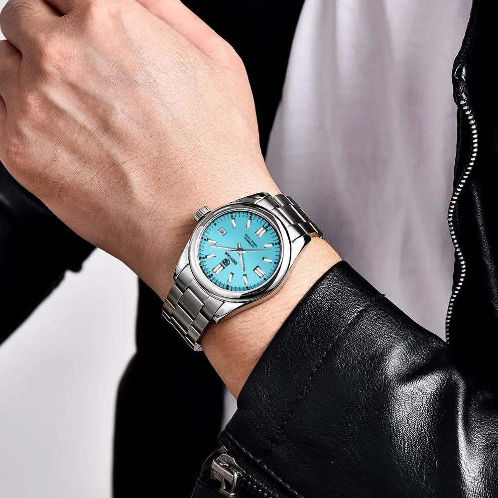 Luxury Wristwatch BENYAR Waterproof Automatic Sports Diving Watch.