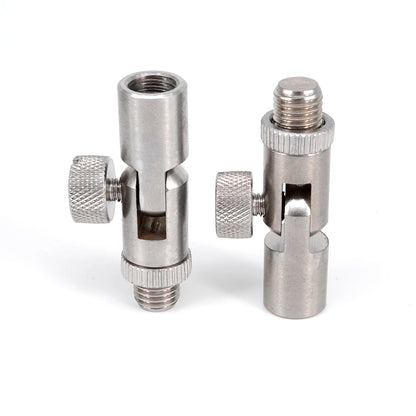 Stainless Steel Angle Adaptor Connector Rod Pod Bank Stick