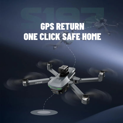 🚀 Camera Drone S197 + GPS Large Screen Controller 5G FPV 🚀