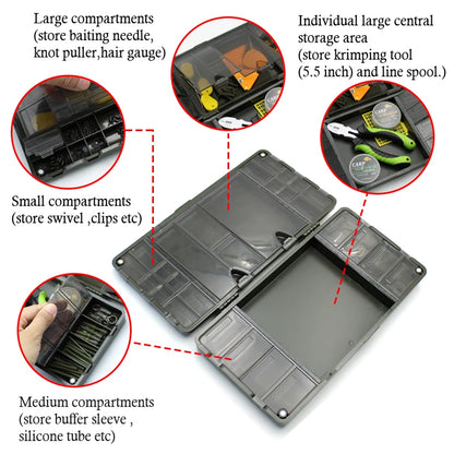 Fishing Tackle Box Accessories QC Storage Container.