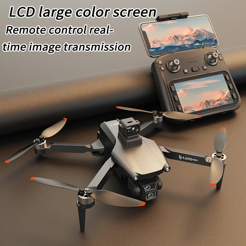 💚Camera Drone L600 Pro-1 Max 3-Axis 4K HD Brushless Motor GPS 5G WIFI 💚