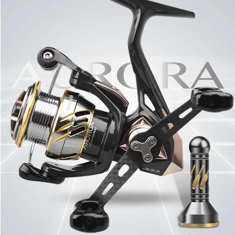 🐟 HI STAR Aurora Spinning Reel Long Casting 5.2:1 High Ratio 4.5kg Drag 🐟