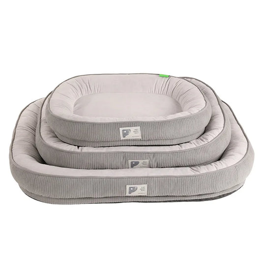 Dog Bed Soft & Comfortable Machine Washable-Anti-slip base + Moisture barrier