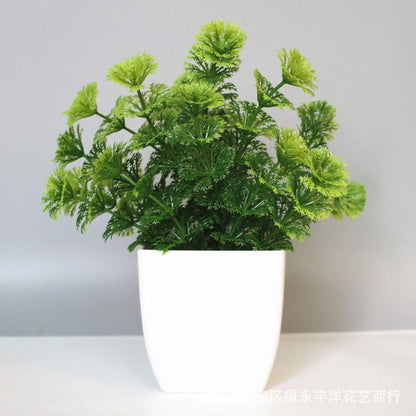 Artificial Potted Plants Indoor Outdoor Home Garden Decoration 6 for 3