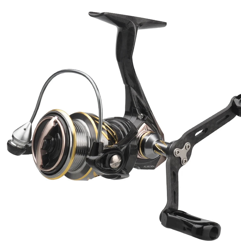 🐟 HI STAR Aurora Spinning Reel Long Casting 5.2:1 High Ratio 4.5kg Drag 🐟