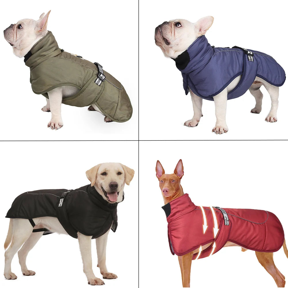 Dog Coat Waterproof for Medium Large Dogs. MEASURE YOUR DOG