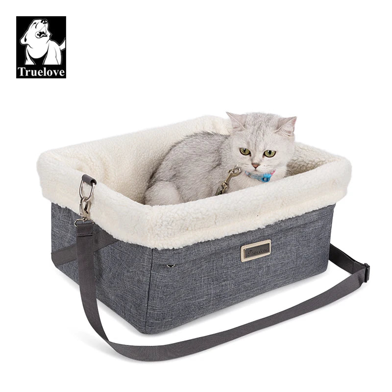 Truelove Pet Carrier Car Seat Travel Accessories Washable Portable Foldable.