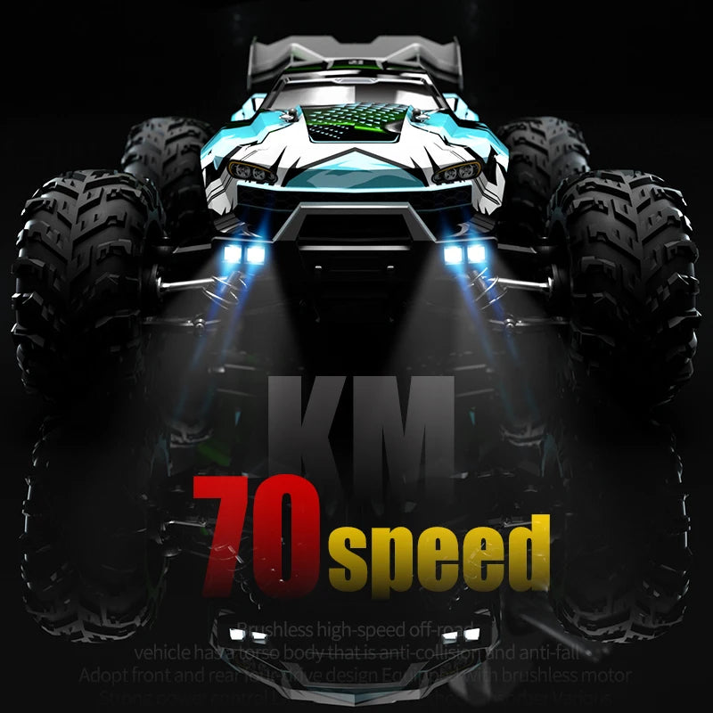 Remote Control Car Brushless 4WD For Adults 1:16 Fast 70KM/H High-Speed