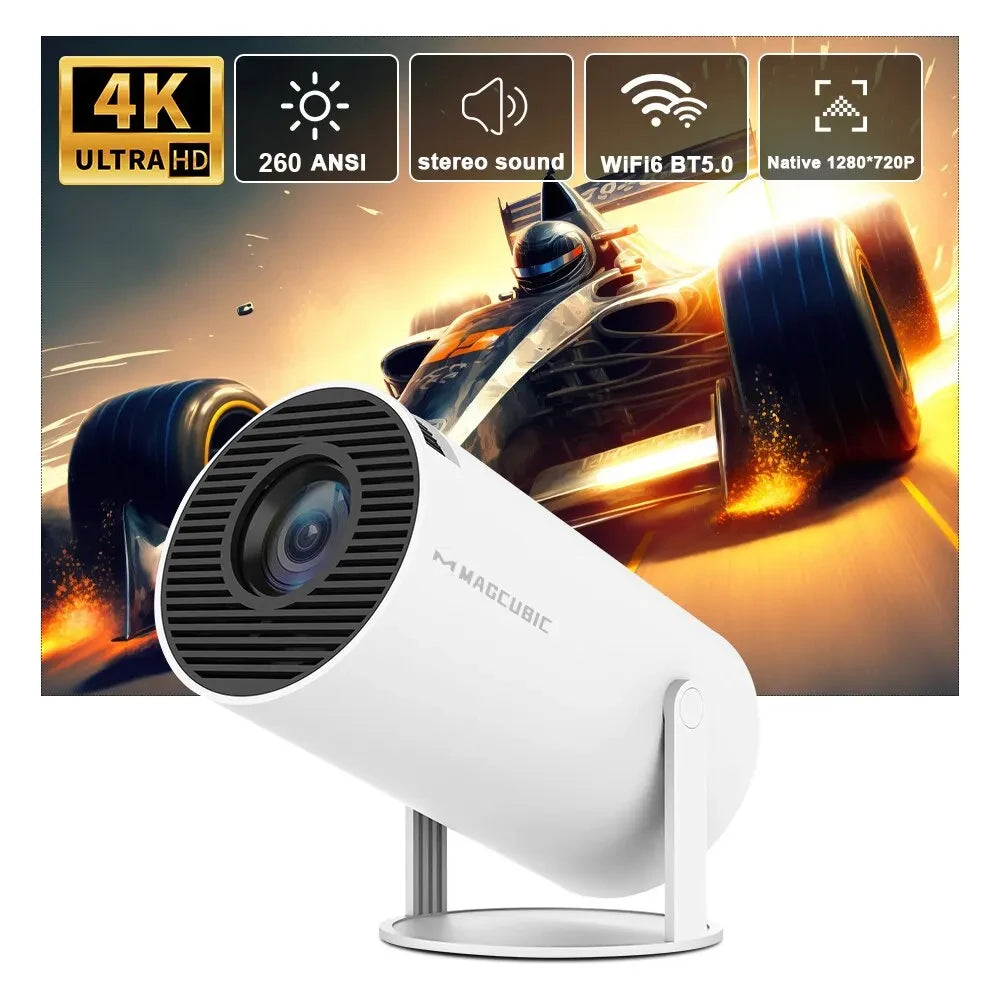 Magcubic Projector HY300 PRO 4K Resolution Android 11 Dual Wifi 6.