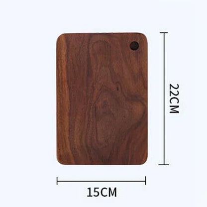 Black Walnut Cutting Board Wood Kitchen Solid Whole Wood Rootstock Fruit Lacquerless Wood Chopping Board Kitchen Wooden Board