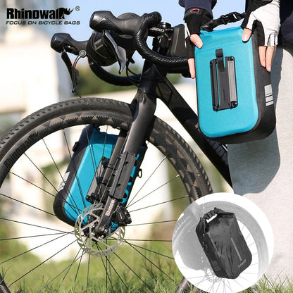 Fork Bag 4-6L Waterproof Fork Front Bag Electric Scooter Rhinowalk Quick Release