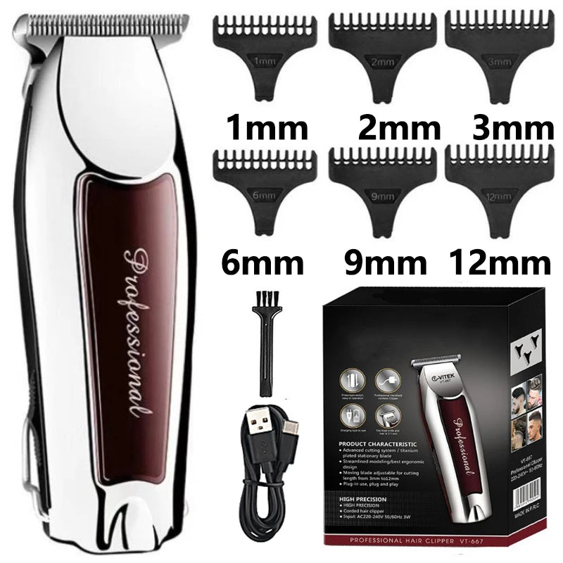 Hair Trimmers Professional Clippers Rechargeable Cordless