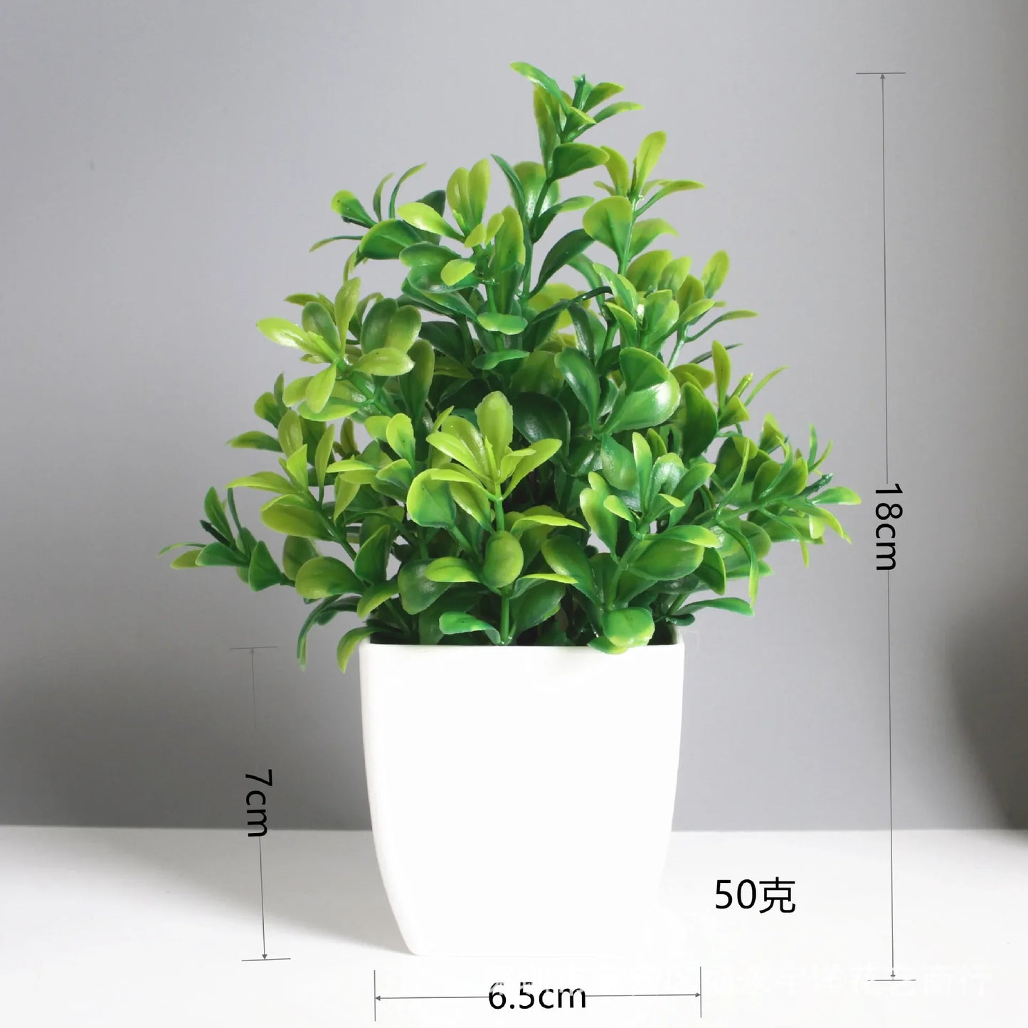 Artificial Potted Plants Indoor Outdoor Home Garden Decoration 6 for 3