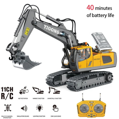 Remote Control Truck, Engineering Vehicle, Excavator RC Scale 1:20