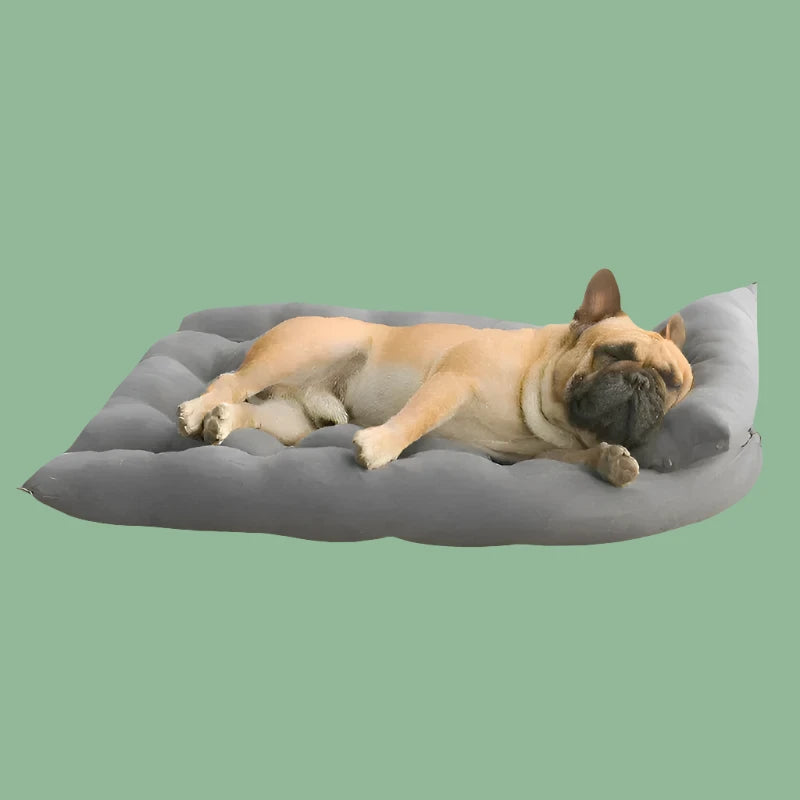 Dog Bed Multi-functional Folding Pet Sofa Bed. Can Be Opened Flat or Enclosed.