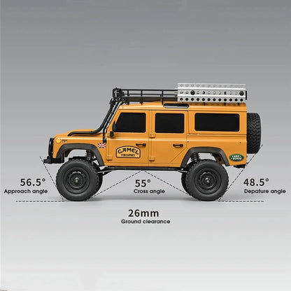 MN 111 Model RC CAR Crawler 1:18 Kit Assembled 4WD Off Road Vehicle Led Lights