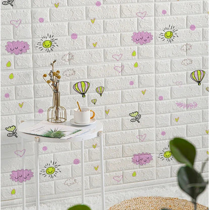 Wallpaper Self-adhesive Waterproof 3d Wall Sticker