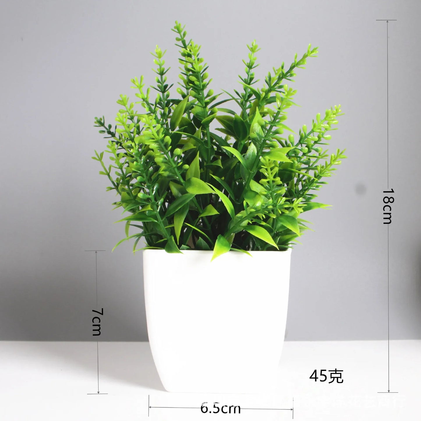 Artificial Potted Plants Indoor Outdoor Home Garden Decoration 6 for 3