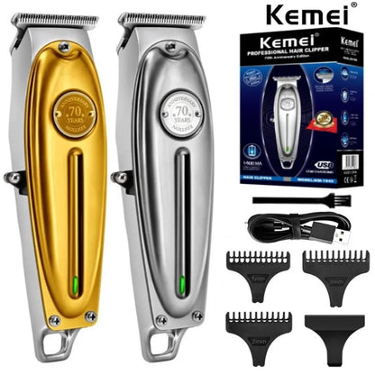 Professional Hair Trimmer + beard clippers KM-1949 Pro electric.